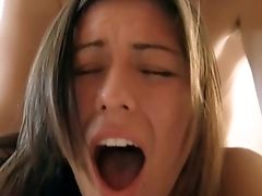Amateur, American, Babe, Brunette, College, Crying, Cumshot, Cute, Facial, From Behind, 